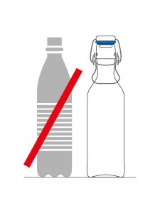 Pure bottle - senza plastica
