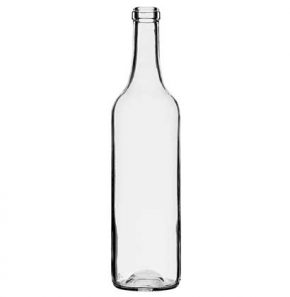 Bordeaux wine bottle cetie 70cl white