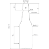 Beer Bottle swing Top 33cl Bavaria brown