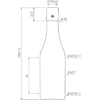 Beer Bottle swing Top 33cl Maurer brown