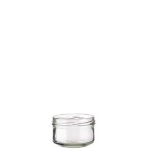 Jam Jar 186 ml white TO82