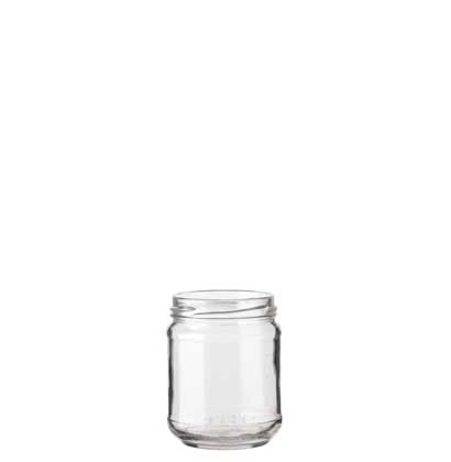 Jar 212 ml white TO63