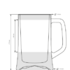 Maxim Beer glass 68 cl