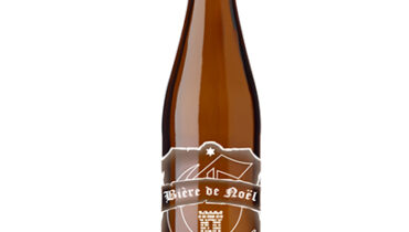 personalisierte Bierflasche Weihnachtsbier Brasserie des Murailles Bière de Noël