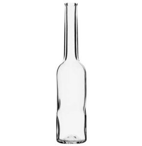Spirit bottle Opera Bocca Schmalband 10cl white