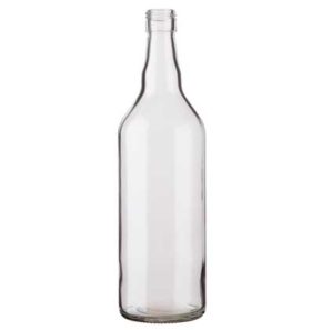 Spirit bottle round DV 31,5/H44 white 100cl