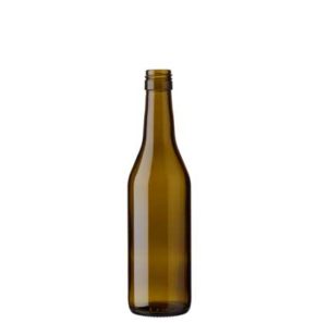 Vaud wine bottle BVS 35 cl olive green
