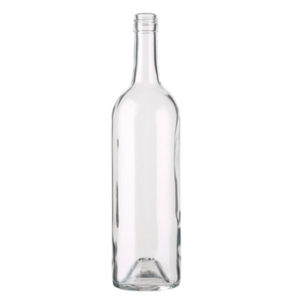 Bordeaux Wine Bottle BVS 28H60 75cl White Harmonie