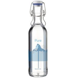 Glass bottle Pure Bottle 75cl blue Mountains