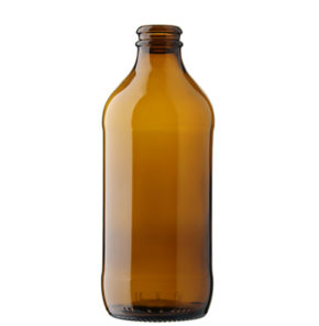 Stubby Beer bottle crown 35cl brown