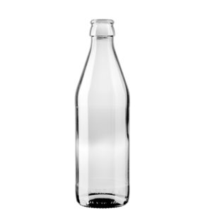 Bottiglia di birra tappo corona 33cl Euro bianco