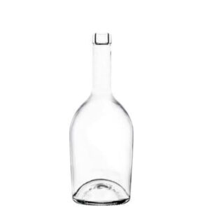 Bouteille à spiritueux fascetta 75cl blanc Paris