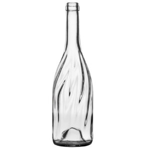 Burgundy wine bottle cetie 75 cl white Vertigo