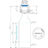 Bouteille en verre Pure Bottle 75cl