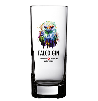 Personalisiertes Ginglas Falco Gin