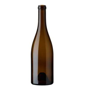 Burgundy wine bottle cetie 75 cl oak Flacon Ecova