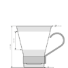 Coffee cup Ypsilon 32 cl