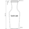 Juice bottle 100cl Lock Eat