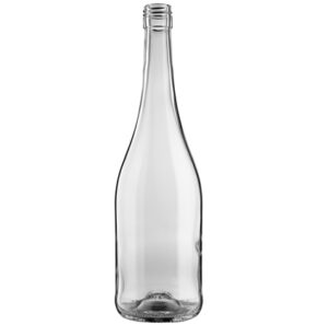 Burgundy wine bottle BVS 30H60 75cl white Marius