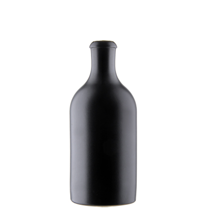 Ceramic Gin bottle 50cl black Weinkrug
