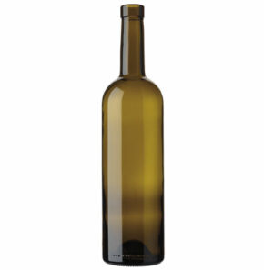 Bordeaux wine bottle bartop 75cl oak Tradition