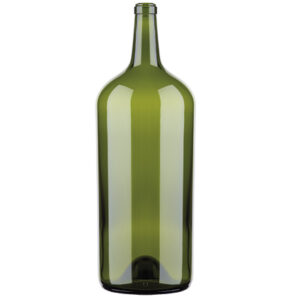 Bouteille à vin bordelaise cétie 9l vert Salmanazar