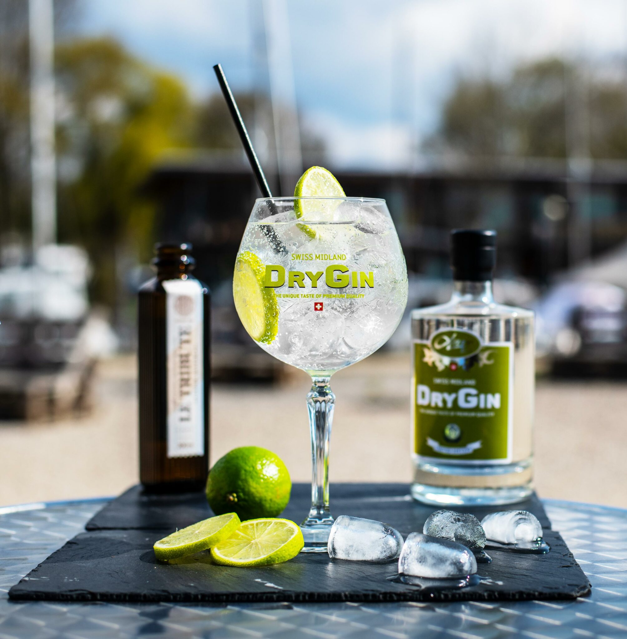 Verre à gin personnalisé décorées à la main - France