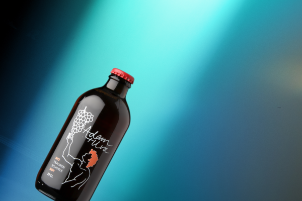 ALPHA DRINK BEER BOTTLE CROWN 33CL BROWN