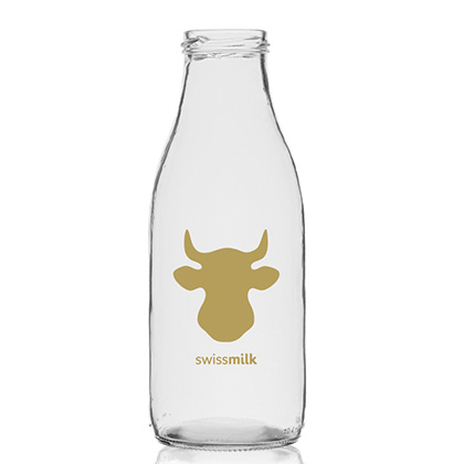 Packaging design Milk bottle Swissmilk