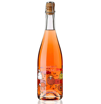Packaging Design Bottiglia di vino Fortunella Cave du Rhodan Mounir Weine