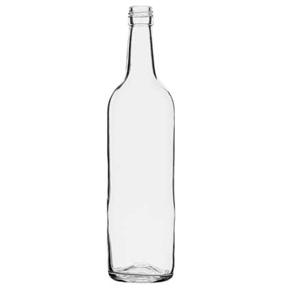 Bordeaux wine bottle BVS 70 cl white
