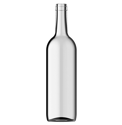 Bottiglia di vino Bordolese cetie 75cl bianco