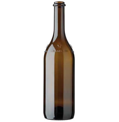 Grand Cru Valais wine bottle Anello 75 cl antique