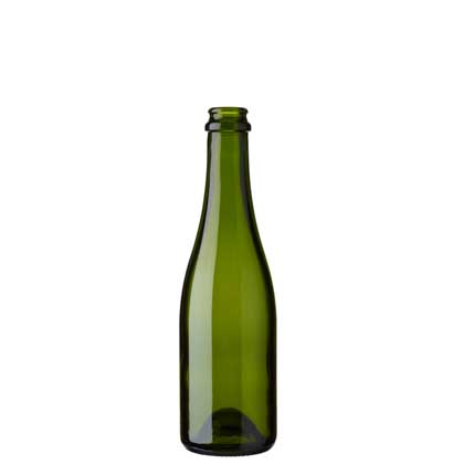Chopine Champagne bottle crown 37.5 cl green
