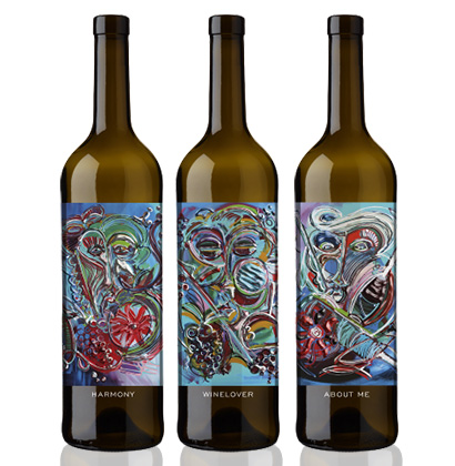 Packaging design oeuvre dart bouteille Buchmann weine (1) Packaging design oeuvre dart bouteille Buchmann weine (1)