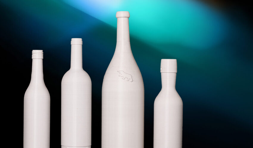 3d-Drucke von eigenen Flaschenformen
