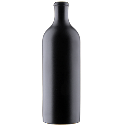 Ceramic Spirit bottle 75cl black Weinkrug