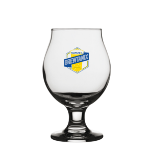 Verre à bière belge personnalisé