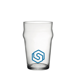 Personalised beer glass