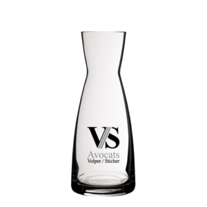 Ypsilon personalised carafe