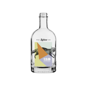 Bottiglia di gin personalizzata di Bisbino