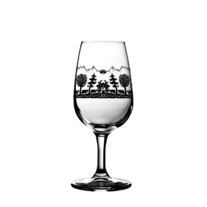 Personalised wine glass