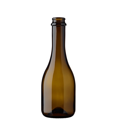 Bouteille de bière en verre 33cl couronne 26mm - Steinie