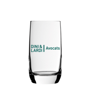 Personalised water glass