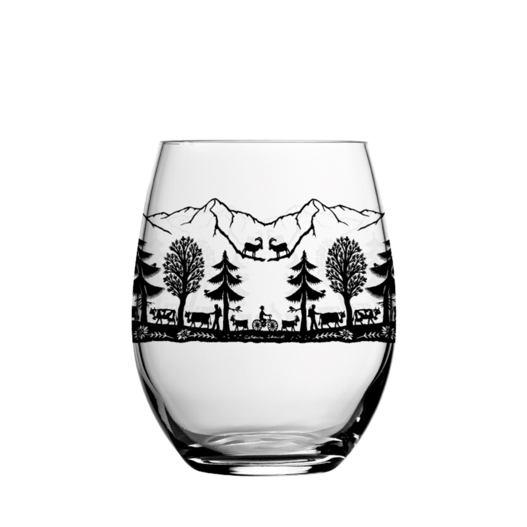 Verre à eau personnalisé