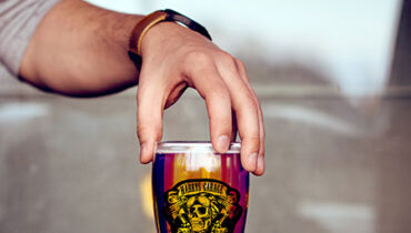 Beer glasses can be screen-printed or digitally printed. Univerre has the right printing method for every need.