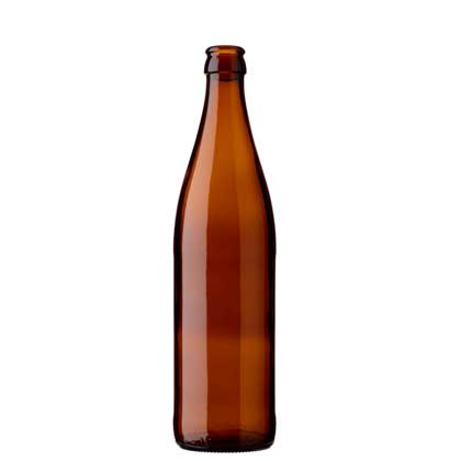 Beer bottle crown 50cl NRW brown (MW)