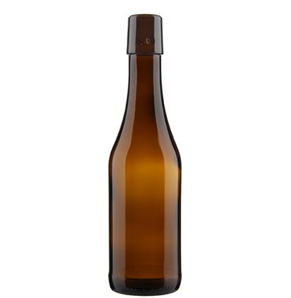 Beer Bottle swing Top 33cl Maurer brown