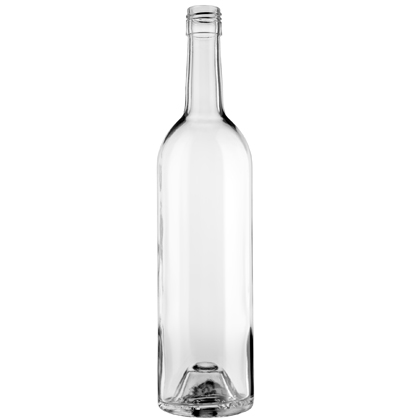 Bordeaux wine bottle BVS 30H60 75cl white Seduction