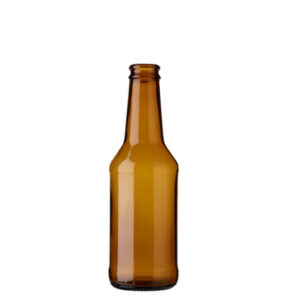 Bottiglia di birra corona 25cl Christmas marrone
